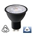 GU10 LED Spot ZWART 7w, 560 Lumen, Dimbaar, Lichthoek: 60°, 2 Jaar Garantie