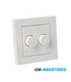 Afdekraam DUO LED Dimmer | Geschikt voor ION DUO LED Dimmer | Helder Wit