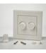 Afdekraam DUO LED Dimmer | Geschikt voor ION DUO LED Dimmer | Mat Wit