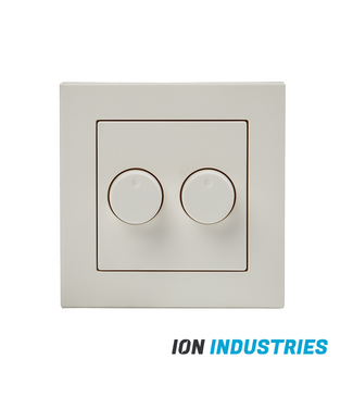 Afdekraam DUO LED Dimmer | Geschikt voor ION DUO LED Dimmer | Mat Wit