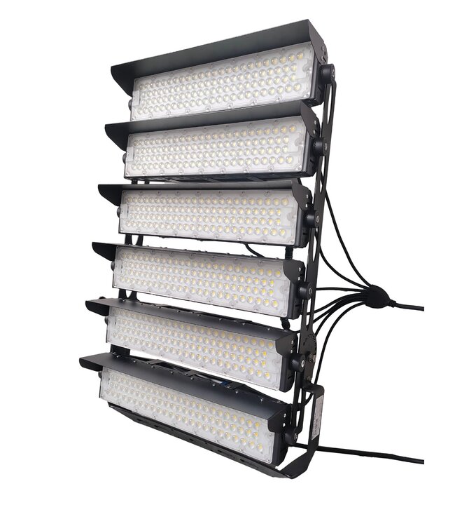 LED Terreinverlichting 1500w, 255000 Lumen (170lm/w), 5000K Puur Wit, IP66, PH Xitanium LED Driver, 5 Jaar Garantie