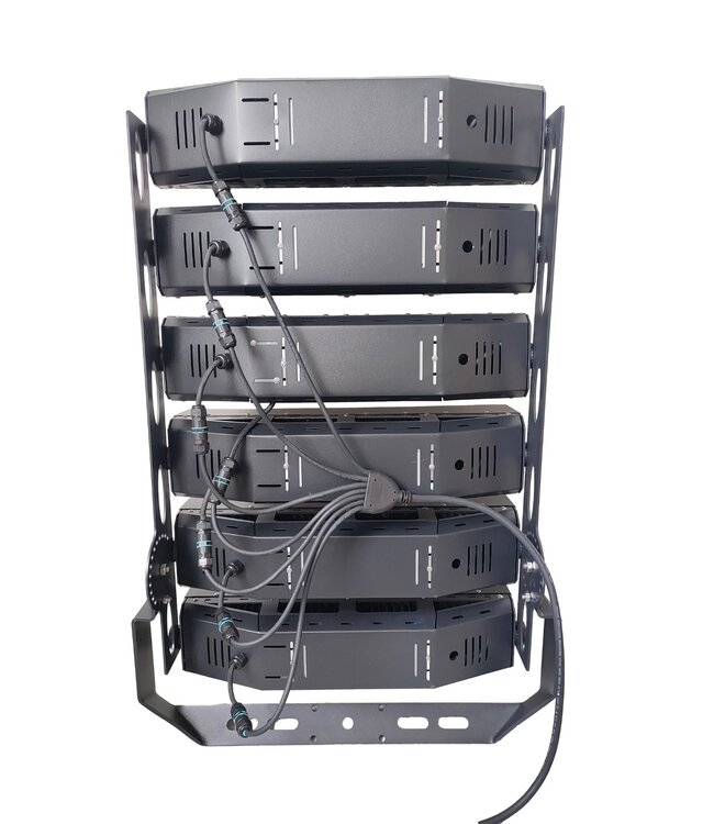 LED Terreinverlichting 1500w, 255000 Lumen (170lm/w), 5000K Puur Wit, IP66, PH Xitanium LED Driver, 5 Jaar Garantie