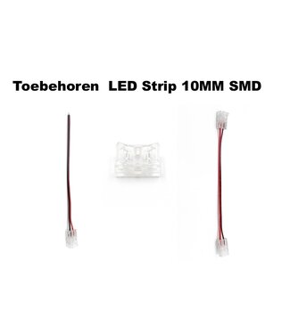 A-Serie Led Strip Connector 10MM Led Strips (Zonder solderen) | Geschikt voor IP20 en IP65 LED Strips