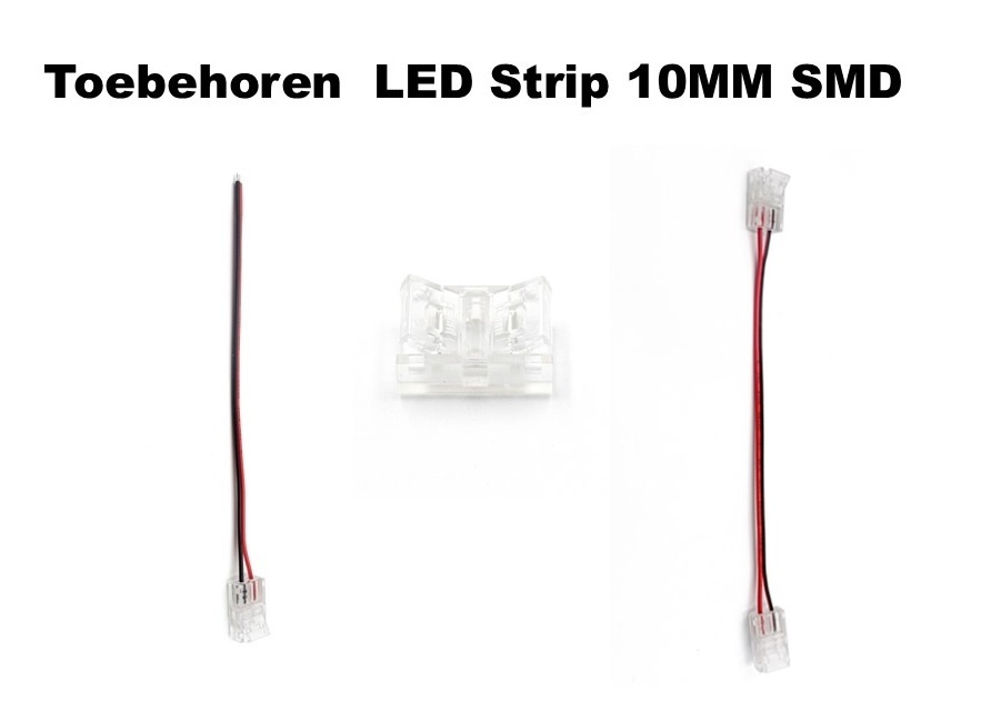 A-Serie Led Strip Connector 10MM Led Strips (Zonder solderen) | Geschikt voor IP20 en IP65 LED Strips, foto 2 van 6