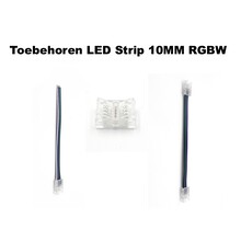 A-Serie Led Strip Connector RGBW Led Strips 10MM  (Zonder solderen) | Geschikt voor IP20 en IP65 LED Strips