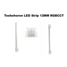 A-Serie Led Strip Connector RGBCCT Led Strips 12MM  (Zonder solderen) | Geschikt voor IP20 en IP65 LED Strips