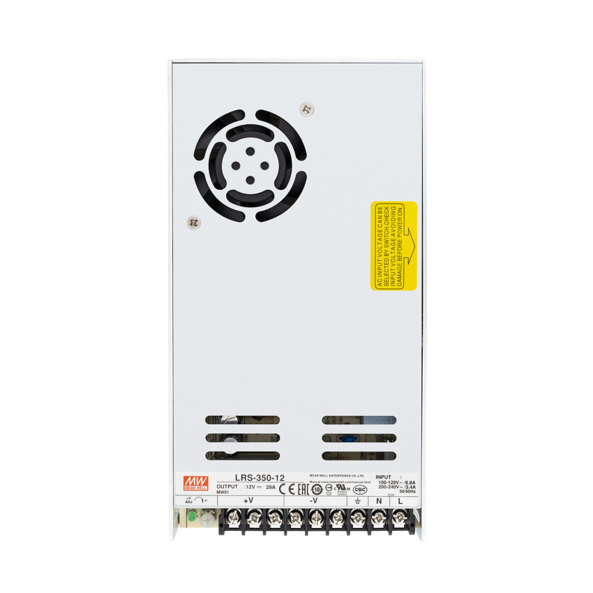 MeanWell Led Strip voeding 12V/350W/29A, Max: 280w, 2 Jaar Garantie, foto 2 van 2