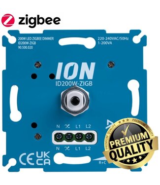 Inbouw LED Zigbee Dimmer | 0.3-200 Watt | Zonder Nuldraad