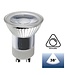 MR11 (35mm) GU10 LED Spot 3w, 300 Lumen, Glas, Dimbaar, Lichthoek: 38°, 2 Jaar Garantie
