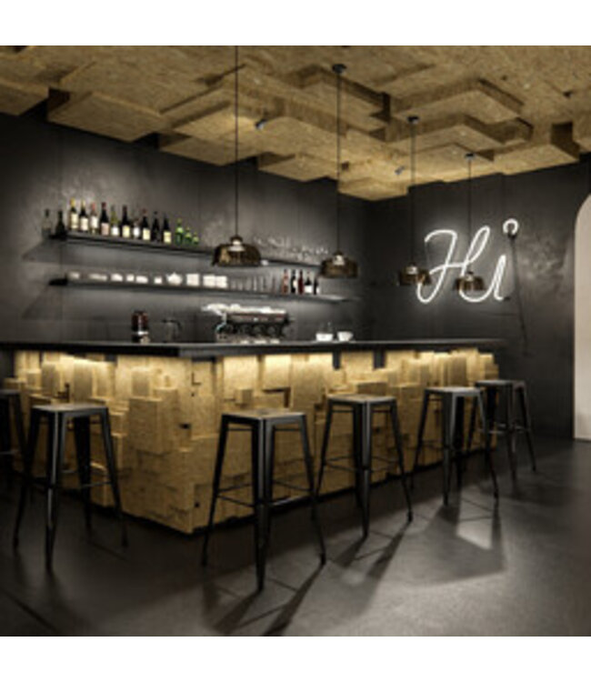 UITVERKOOP: Stuc/Pleister Aluminium Led Strip Profiel Norman | ALU |  14,6x15,6mm | Tot 2 Meter leverbaar