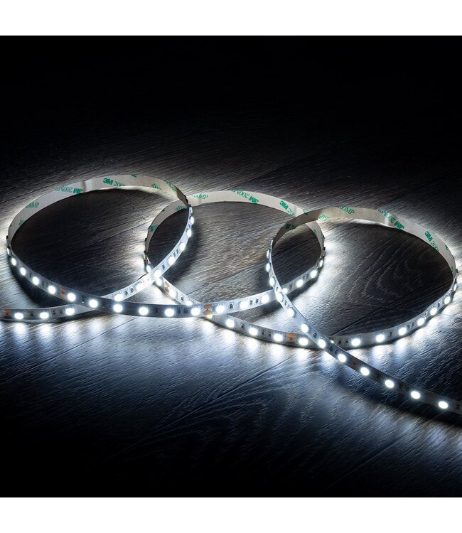 ECO Led Strip ROL 5 Meter 2835SMD, 4,8w/m, 60 led/m, 514-540 Lm/m, 12v, IP20, 8mm, 2 Jaar garantie