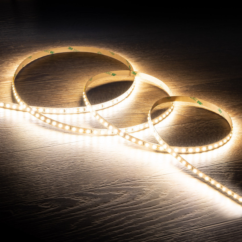 ECO Led Strip ROL 5 Meter 2835SMD, 9,6w/m, 120 led/m, 1000 - 1040Lm/m, 12v, IP65HS, 8mm, 2 Jaar garantie, foto 6 van 6