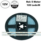 ECO Led Strip ROL 5 Meter 2835SMD, 9,6w/m, 120 led/m, 1000 - 1040Lm/m, 12v, IP65HS, 8mm, 2 Jaar garantie