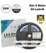 ECO Led Strip ROL 5 Meter 2835SMD, 6w/m, 60 led/m, 617-630Lm/m, 24v, IP65HS, 8mm, 2 Jaar garantie
