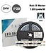 ECO Led Strip ROL 5 Meter 2835SMD, 12w/m, 120 led/m, 1269-1350Lm/m, 24v, IP20, 8mm, 2 Jaar garantie