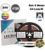 Premium Led Strip ROL 5 Meter 2835SMD, CRI90, 6w/m, 64 led/m, 660-720Lm/m, 24v, IP20, 10mm, 3 Jaar garantie