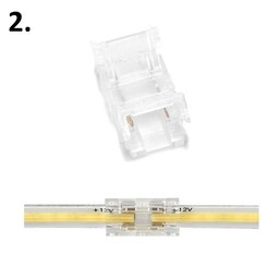 A-Serie Led Strip Connector 10MM COB Led Strips (Zonder solderen) | Geschikt voor IP20 en IP65 LED Strips, foto 5 van 5