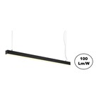 Led Linear Lamp 120cm, 30w, 3000 Lumen (100lm/w), Zwartkleurige Behuizing, 3 Jaar Garantie
