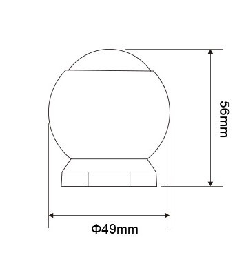 Miboxer Draadloze PIR Opbouw Bewegingssensor | Werkt op 2.4Ghz | IP54 | PIR1-RF, foto 3 van 6