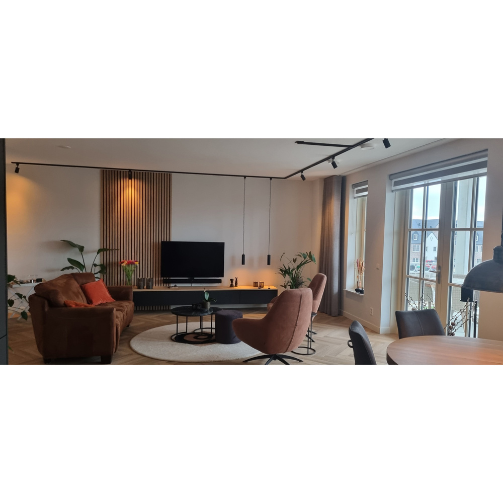 1 Fase Rail Spot Luxe Kort | GU10 Fitting | Zwartkleurige behuizing, foto 2 van 6