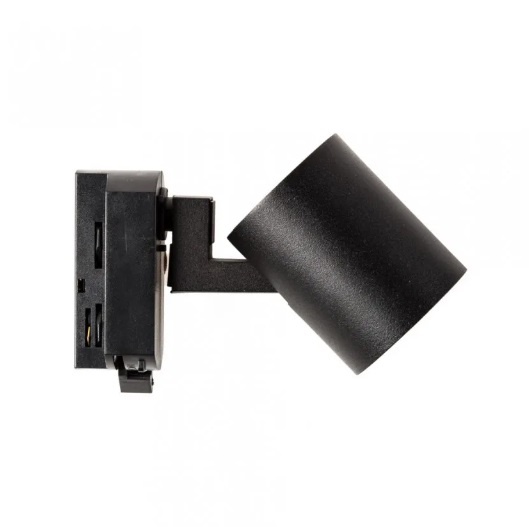 1 Fase Rail Spot Compact | GU10 Fitting | Zwartkleurige behuizing, foto 2 van 3