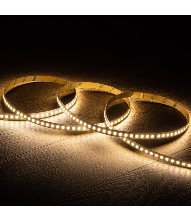 Prime High Lumen Led Strip ROL 5 Meter, 17,5w/m, 192 led/m, 2800Lm/m (160lm/w), 24v, CRI80, IP20, 10mm, 3 Jaar garantie