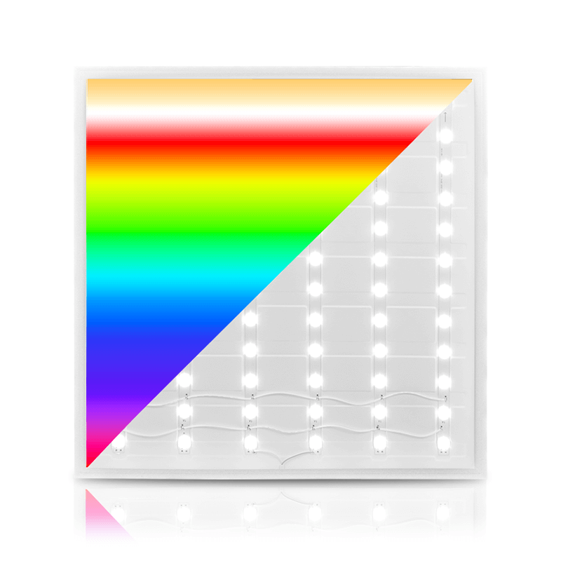 Miboxer Backlite Led Paneel 60x60cm, 40w, RGB+CCT, 2.4Ghz, Stekkerklaar, 3 Jaar Garantie, foto 2 van 4