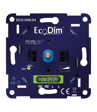 ECODIM.04 Universele LED Dimmer 0-150 Watt (RC)