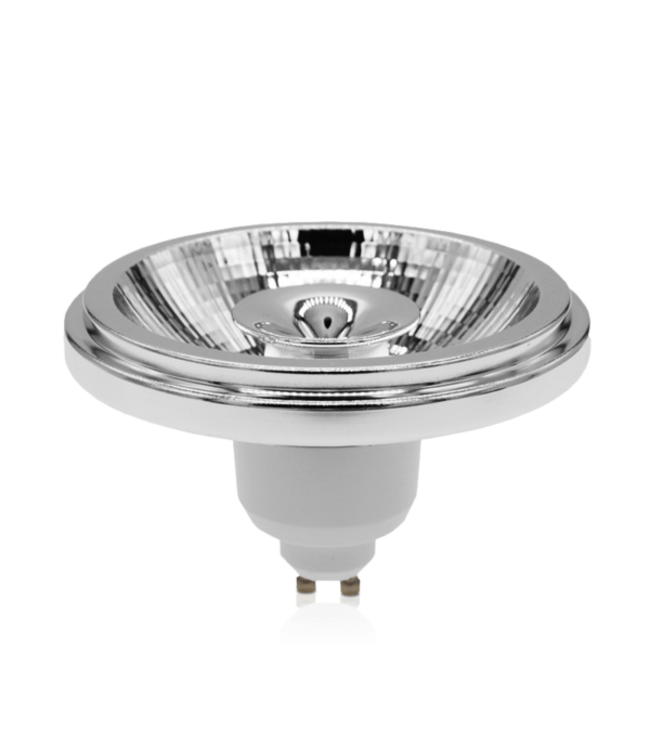 GU10 AR111 LED Spot 12w Wit, 960 Lumen, 24°, Dimbaar, 2 Jaar Garantie