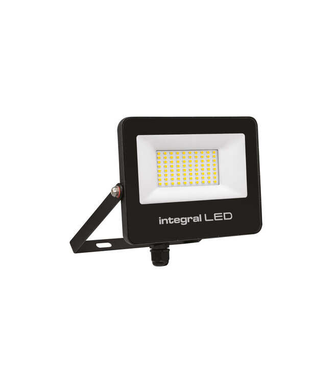 Slim2 LED Floodlight 50w, 5000 Lumen (100lm/w), 4000K Neutraal Wit, IP67, IK08, 3 Jaar Garantie