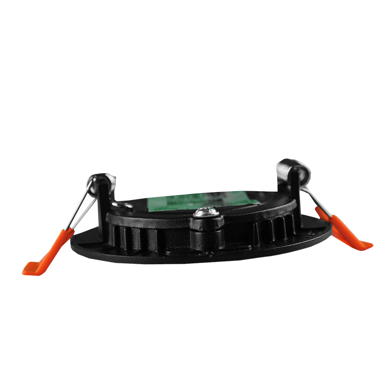LED Downlighter Slim-U 3w, 270 Lumen, Zwart, Aluminium Body, Stekkerklaar, Gatmaat Φ75mm, 2 Jaar Garantie, foto 4 van 6