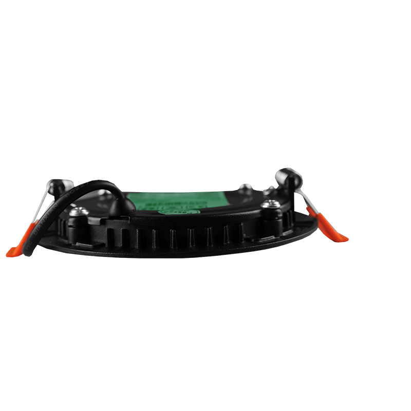 LED Downlighter Slim-U 6w, 540 Lumen, Zwart, Aluminium Body, Stekkerklaar, Gatmaat Φ105mm, 2 Jaar Garantie, foto 3 van 6