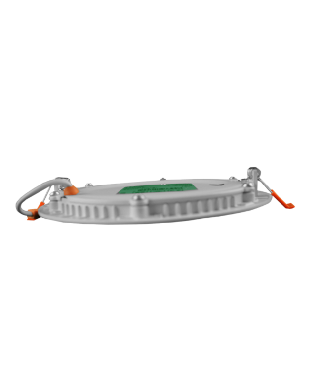 LED Downlighter Slim-U 12w, 1080 Lumen, Wit, Aluminium Body, Stekkerklaar, Gatmaat Φ160mm, 2 Jaar Garantie