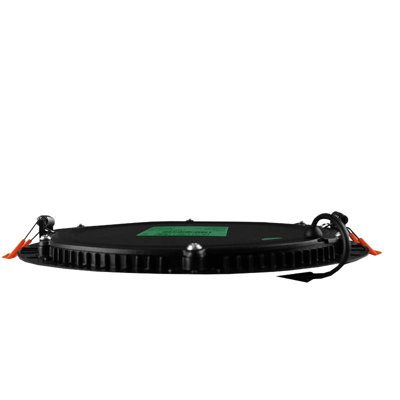 LED Downlighter Slim-U 18w, 1620 Lumen, Zwart, Aluminium Body, Stekkerklaar, Gatmaat Φ210mm, 2 Jaar Garantie, foto 4 van 6