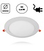 LED Downlighter Slim-U 24w, 2160 Lumen, Wit, Aluminium Body, Stekkerklaar, Gatmaat Φ280mm, 2 Jaar Garantie