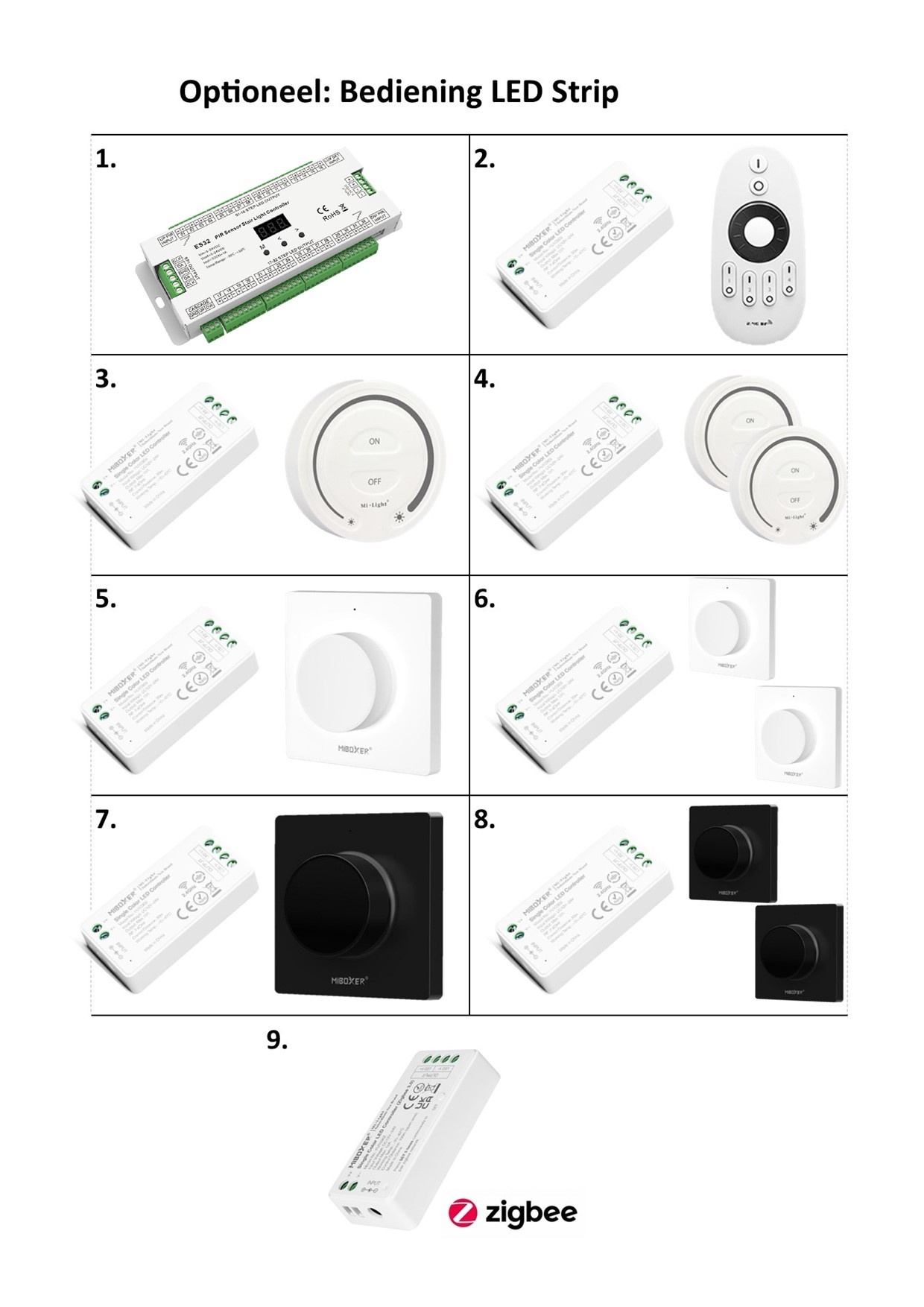 Complete Set LED Trapverlichting - 50CM - 60 Leds/M - Leverbaar in 4 Lichtkleuren, foto 2 van 6