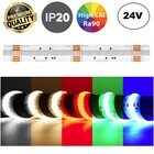 Premium Led Strip ROL 5 Meter COB, 16w/m, 840 led/m, RGB+CCT (2700K>6500K), CRI90, 24v, IP20, 12mm, 3 Jaar garantie
