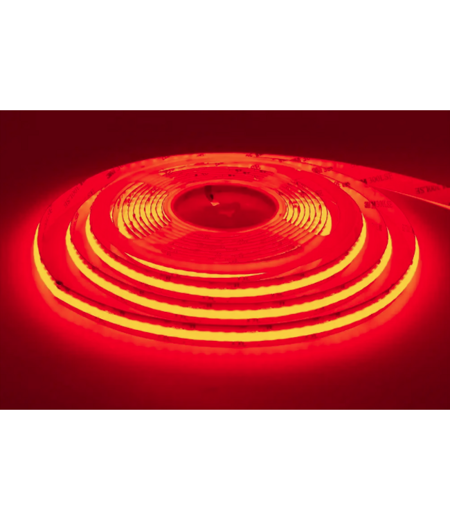 Premium Led Strip ROL 5 Meter COB, 16w/m, 840 led/m, RGB+CCT (2700K>6500K), CRI90, 24v, IP20, 12mm, 3 Jaar garantie