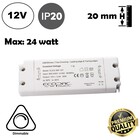 ECOPAC TRIAC Dimming Led Strip voeding 12V/30W/2,5A, Max: 24w, Dimbaar, Afm:155x54x20mm, 2 Jaar Garantie