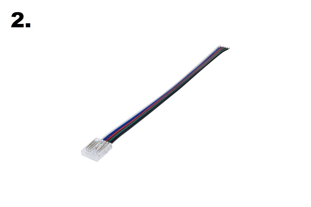 Led Strip Connector COB RGBW/NW/CW Led Strips 12MM (Zonder solderen) | Geschikt voor IP20 COB LED Strips, foto 3 van 4