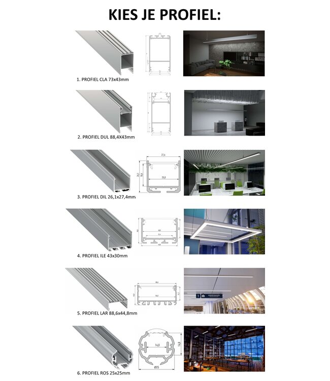 Offerte Aanvraag - Maatwerk LED Linear verlichting