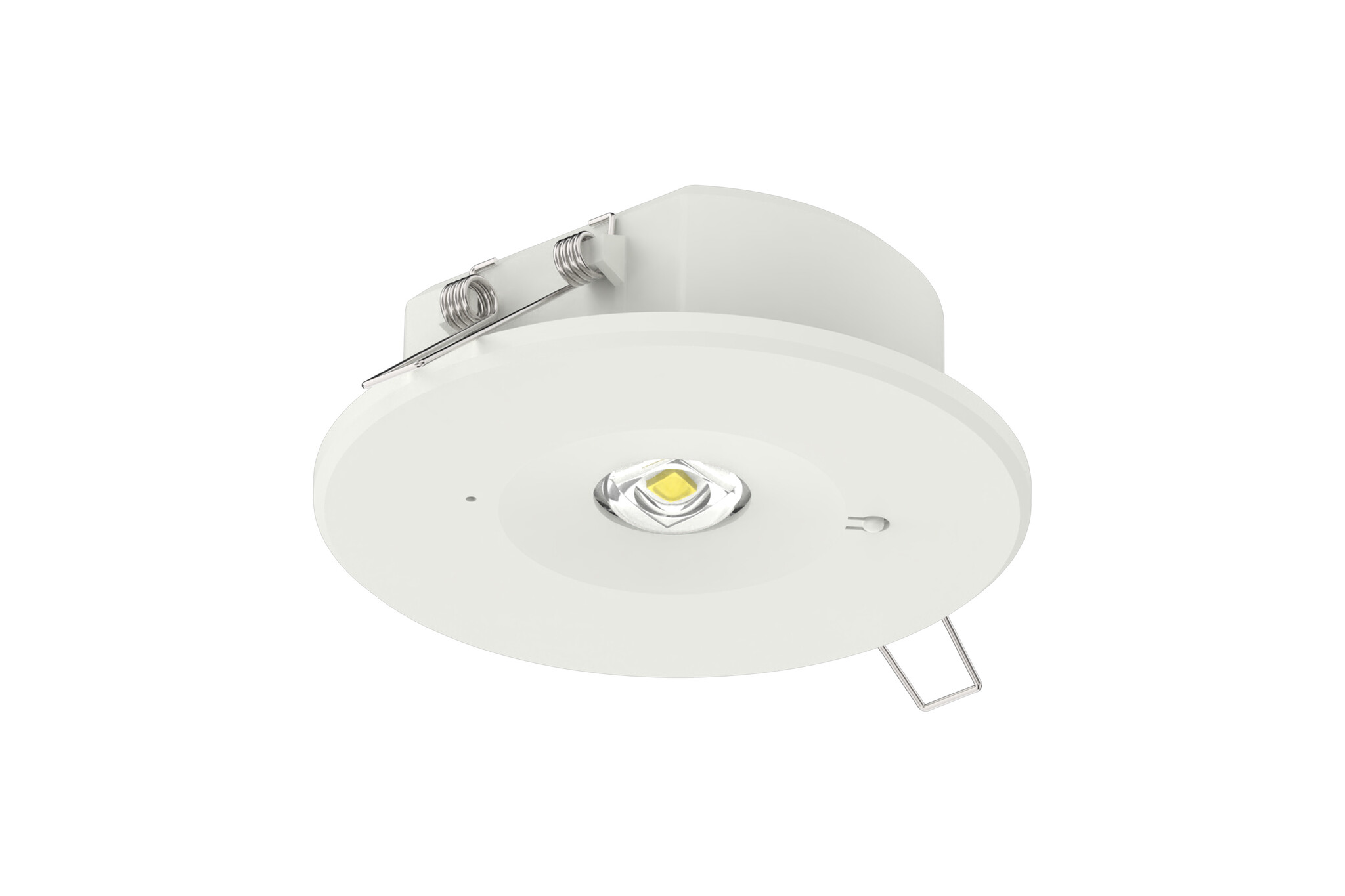 LED Nood Downlighter RES, 1w, 150 lumen, gatmaat Ø75 mm gatmaat, 2 Jaar Garantie