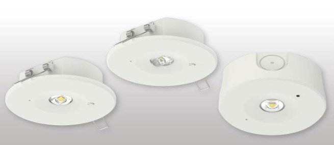 Auto-Test LED Nood Downlighter RES, 1w, 150 lumen, gatmaat Ø75 mm gatmaat, 2 Jaar Garantie, foto 2 van 2