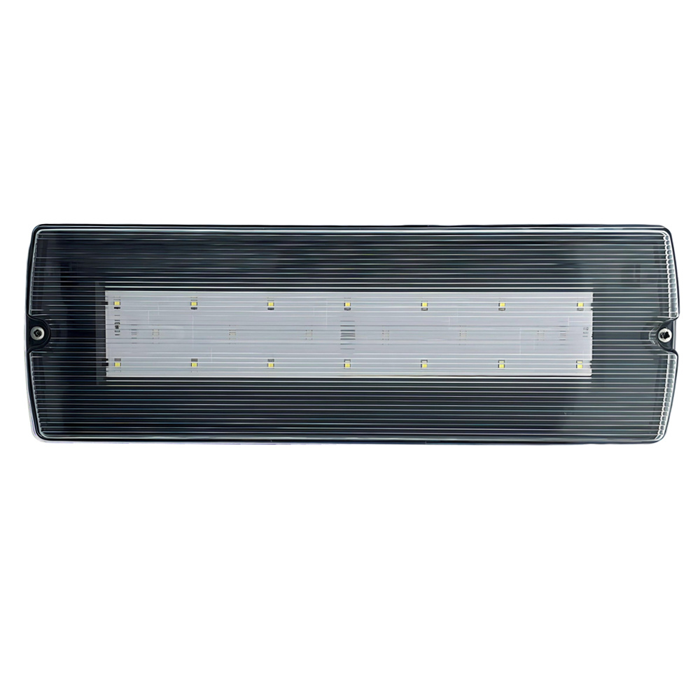 Auto-Test LED Opbouw Noodverlichtingsarmatuur Zwart 4w, 280 Lumen, IP65, Met pijlaanduiding, 3 Jaar garantie, foto 3 van 3