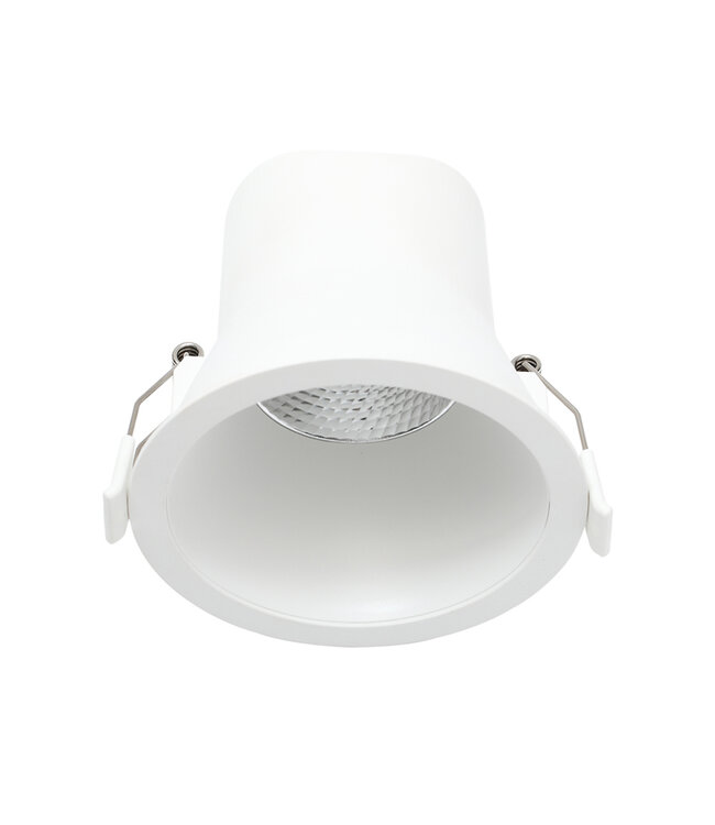 Verluxe Inbouw LED Spot Wit 6w, 480Lm, IP44, CCT Switch (2700K/3000K/4000K), Dimbaar, UGR<16, CRI90, Gatmaat 68mm, 3 Jaar Garantie
