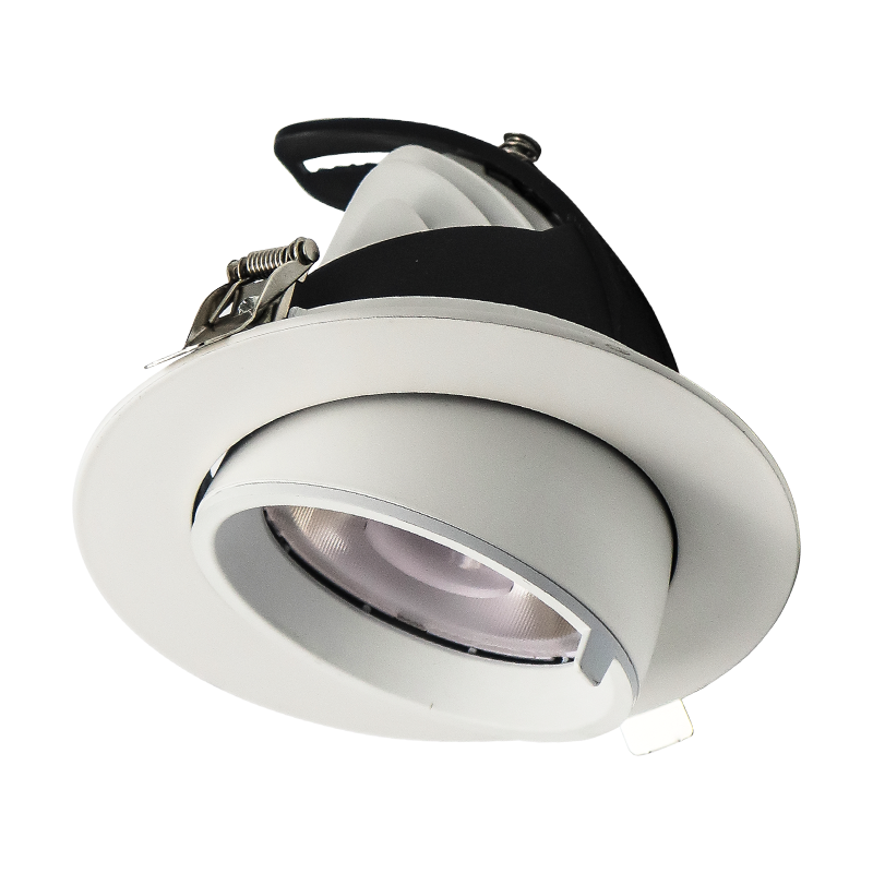 LED Banaanspot 33w, CCT (3000K/4000K/6000K), 3400 lm (100lm/w), Gatmaat 180mm, Wit, 3 Jaar Garantie, foto 2 van 5