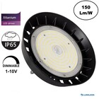 High Bay Led Ufo 150w, 22500 Lumen, IP65, 1-10v Dimmable PH LED Driver, 5 Jaar Garantie