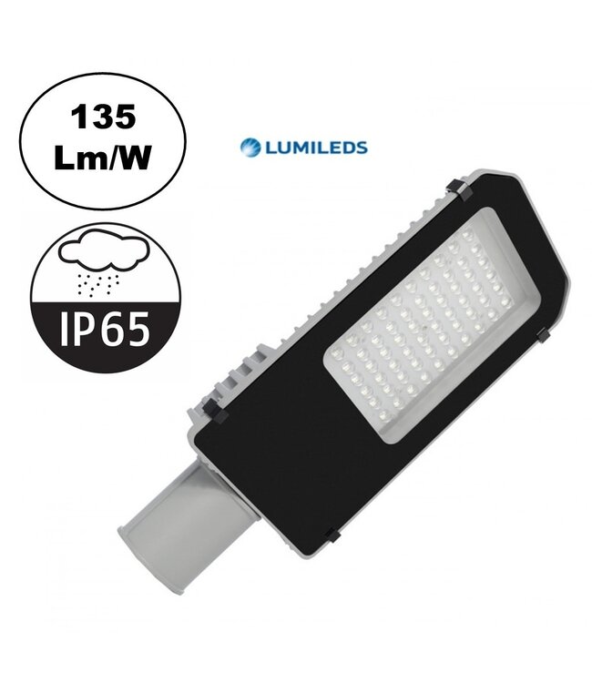 UITVERKOOP: Led Straatverlichting 40w, LumiLeds, 5400 Lm (135lm/w), IP65