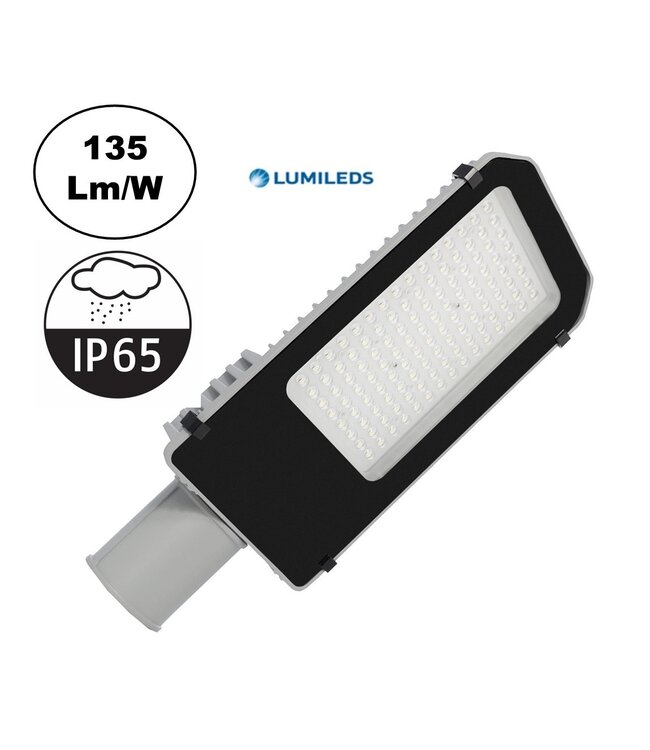 UITVERKOOP: Led Straatverlichting 60w, LumiLeds, 8100 Lm (135lm/w), IP65