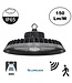 CU2 High Bay Led Ufo 150w, 22500 Lumen, IP65, Met Bewegingssensor, 5 Jaar Garantie